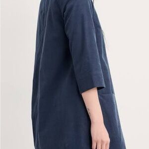 Seasalt Cornwall maritime blue fine corduroy tunic